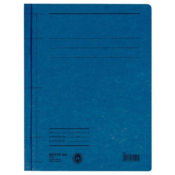 LEITZ Schnellhefter Rapid 3005 Karton blau DIN A5, 1 St.