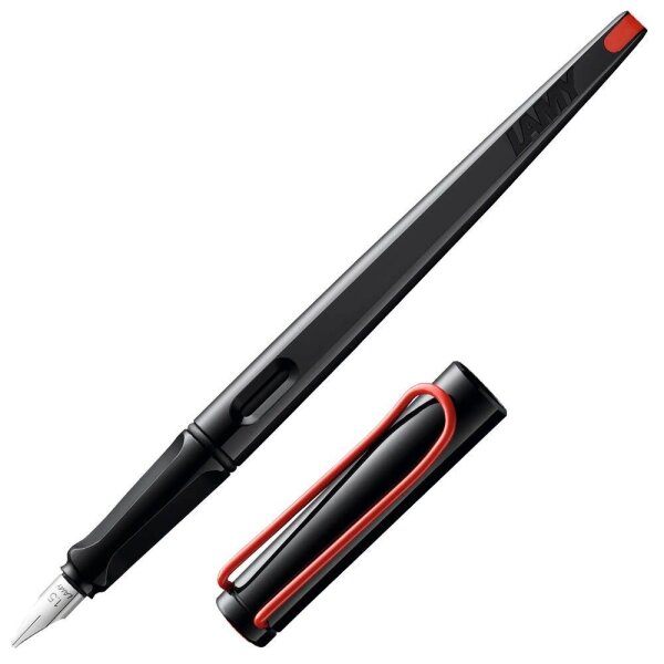 LAMY joy 015 FH Patronenfüller schwarz/rot B (breit) 1,5 mm, 1 St.