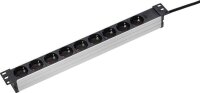 as-Schwabe 19 Zoll RACK 9-fach Steckdosenleiste für...