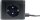 as-Schwabe QI-Wireless Ladestation 2-fach Steckdosenturm 1,5 m schwarz mit USB-Buchse