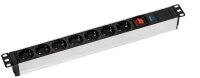 as-Schwabe 19 Zoll RACK 7-fach Steckdosenleiste für...