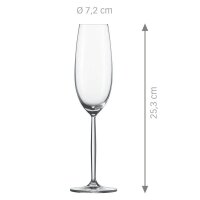 Schott Zwiesel Sektgläser Diva 219,0 ml, 6 St.