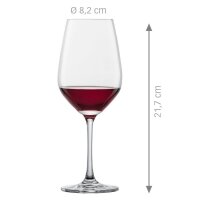 Schott Zwiesel Rotweingläser Vina 420,0 ml, 6 St.