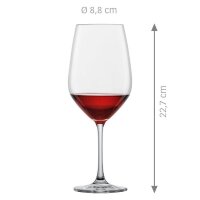 Schott Zwiesel Rotweingläser Vina 530,0 ml, 6 St.