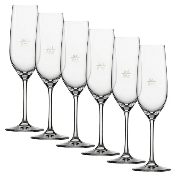 Schott Zwiesel Sektgläser Vina 100,0 ml, 6 St.
