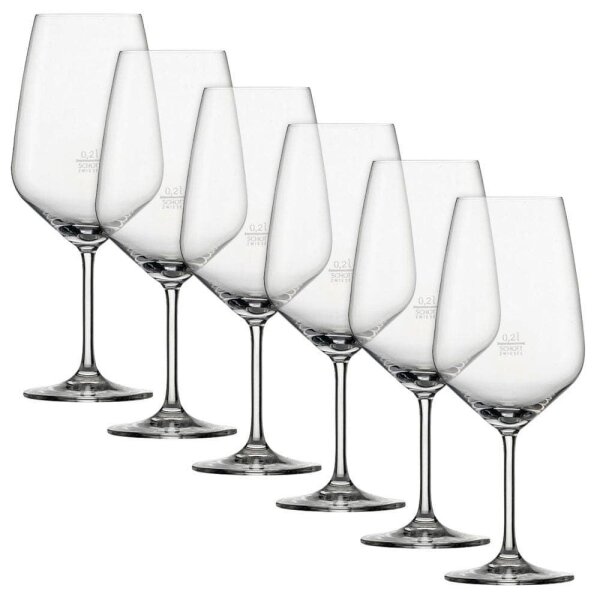 Schott Zwiesel Rotweingläser Taste 200,0 ml, 6 St.