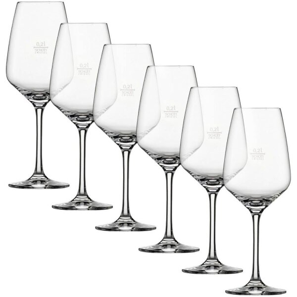 Schott Zwiesel Weißweingläser Taste 200,0 ml, 6 St.