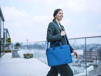Trust Laptoptasche Bologna Slim Kunstfaser blau 24448 bis 40,6 cm (16 Zoll)