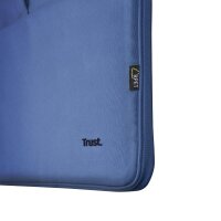 Trust Laptoptasche Bologna Slim Kunstfaser blau 24448 bis 40,6 cm (16 Zoll)
