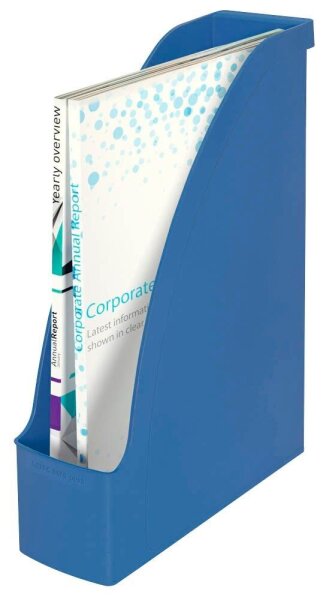 LEITZ Stehsammler 24765030 blau Kunststoff, DIN A4, 1 St.