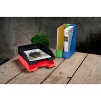LEITZ Stehsammler 24765030 blau Kunststoff, DIN A4, 1 St.