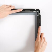 update displays  Klapprahmen HardLine Fenster schwarz 62,9 x 87,6 cm, 1 St.