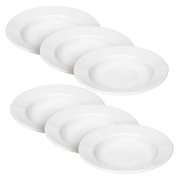 BAUSCHER Teller smart weiß Ø 23,0 cm, 6 St.