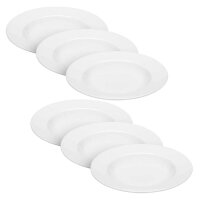 6 BAUSCHER Teller smart weiß 27,0 cm  (...