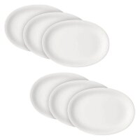 BAUSCHER Servierplatten smart weiß 29,0 x 20,0 cm,...