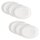 BAUSCHER Servierplatten smart weiß 29,0 x 20,0 cm, 6 St.