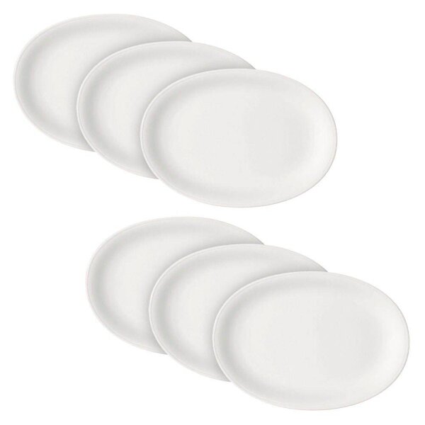 BAUSCHER Servierplatten smart weiß Ø 32,0 cm, 6 St.