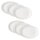 BAUSCHER Servierplatten smart weiß Ø 32,0 cm, 6 St.
