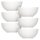 BAUSCHER Schalen smart weiß Ø 12,0 cm, 6 St.