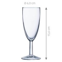ARCOROC Sektgläser Reims 145,0 ml, 12 St.