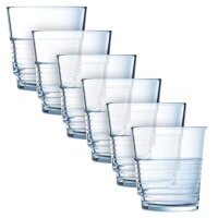 ARCOROC Trinkgläser Spirale FB25 250,0 ml, 6 St.