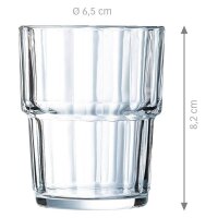 ARCOROC Trinkgläser Norvege FB16 160,0 ml, 6 St.