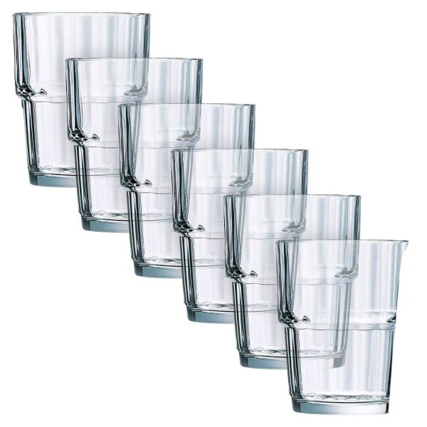 ARCOROC Trinkgläser Norvege FB25 250,0 ml, 6 St.