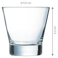 ARCOROC Whiskygläser Shetland FB32 320,0 ml, 12 St.