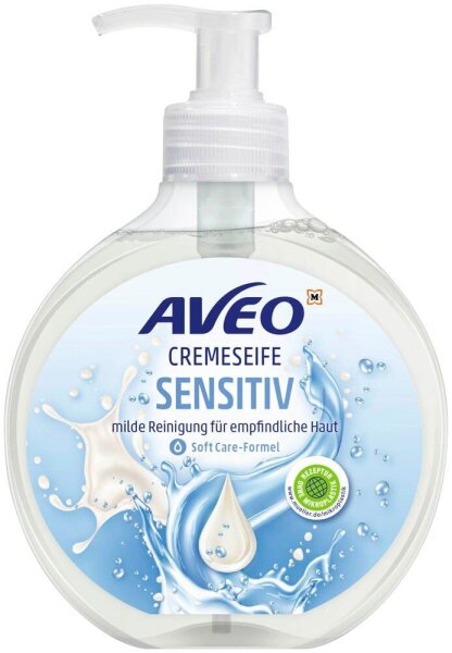 AVEO CREMESEIFE SENSITIVE  Flüssigseife im Spender 500 ml, 1 St.