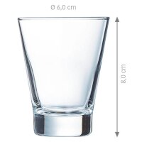 ARCOROC Trinkgläser Shetland FH9 90,0 ml, 12 St.  (...