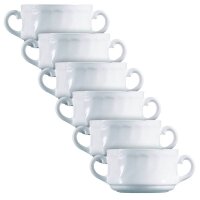 ARCOROC Suppentassen Trianon White weiß 300,0 ml, 6 St.