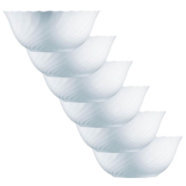 ARCOROC Schalen Trianon White weiß Ø 24,0 cm, 6 St.