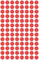 AVERY Zweckform Klebepunkte 3589 rot Ø 8,0 mm, 416...