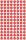AVERY Zweckform Klebepunkte 3589 rot Ø 8,0 mm, 416 St.