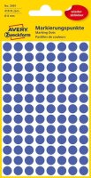 AVERY Zweckform Klebepunkte 3591 blau Ø 8,0 mm,...