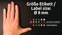 AVERY Zweckform Klebepunkte 3592 grün Ø 8,0 mm, 416 St.