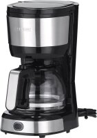 SEVERIN KA4808 Kaffeemaschine silber, 4 Tassen