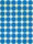 AVERY Zweckform Klebepunkte 3375 blau Ø 18,0 mm, 1.056 St.