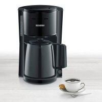 SEVERIN KA9306 Kaffeemaschine schwarz, 8 Tassen