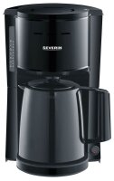 SEVERIN KA9306 Kaffeemaschine schwarz, 8 Tassen