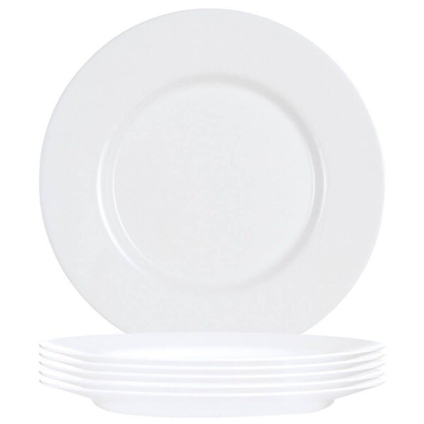 ARCOROC Teller Everyday White weiß Ø 26,5 cm, 6 St.