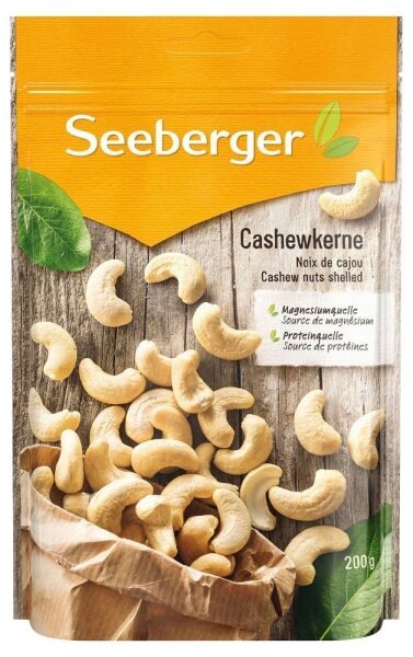 SEEBERGER Cashewkerne  200,0 g, 1 St.