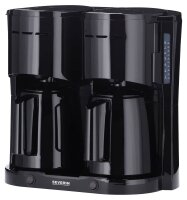 SEVERIN KA9315 Kaffeemaschine schwarz, 2x 8 Tassen