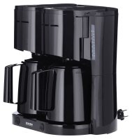SEVERIN KA9315 Kaffeemaschine schwarz, 2x 8 Tassen