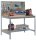 Simonrack Werkbank-Set SIMONWORK BT2 grau 151,0 x 61,0 x 144,5 cm