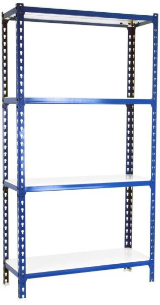 Simonrack Schwerlastregal SIMONCLICK MEGAPLUS 4 8425437076787 blau, weiß 120,0 x 50,0 x 150,0 cm