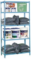Simonrack Schwerlastregal SIMONCLICK MEGAPLUS 5 8425437076893 blau, weiß 120,0 x 40,0 x 200,0 cm