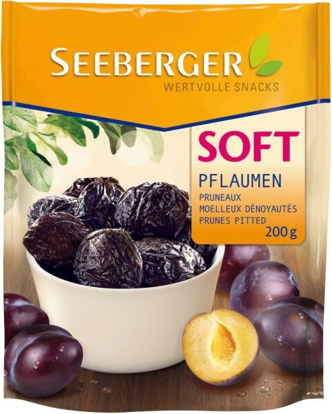 SEEBERGER Soft-Pflaumen Trockenfrüchte 200,0 g, 1 St.