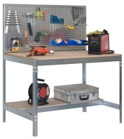 Simonrack Werkbank-Set SIMONWORK BT2 grau 121,0 x 61,0 x...