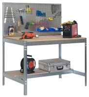Simonrack Werkbank-Set SIMONWORK BT2 grau 91,0 x 61,0 x...